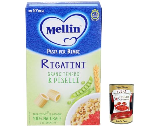 3x Mellin Pasta Rigatini Pastina 280g + Italian Gourmet polpa 400g von Italian Gourmet E.R.