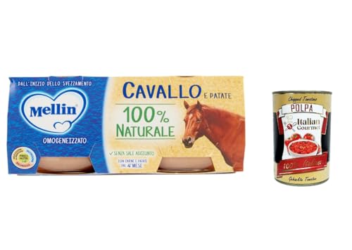 3x Mellin con Carne di Cavallo, pferd 2x 80g + Italian gourmet polpa 400g 3x Mellin con Carne di Cavallo, pferd 2x 80g + Italian gourmet polpa 400g von Italian Gourmet E.R.