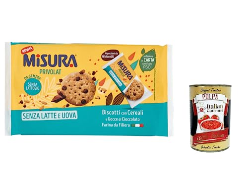 3x Misura Privolat Kekse mit Müsli und Schokoladenstückchen Ohne Milch und Eier Italienisches Mehl, biscuits cookies 280g + Italian Gourmet polpa 400g 3x Misura Privolat Kekse mit Müsli und Schokoladenstückchen Ohne Milch und Eier Italienisches Mehl, biscuits cookies 280g + Italian Gourmet polpa 400g von Italian Gourmet E.R.