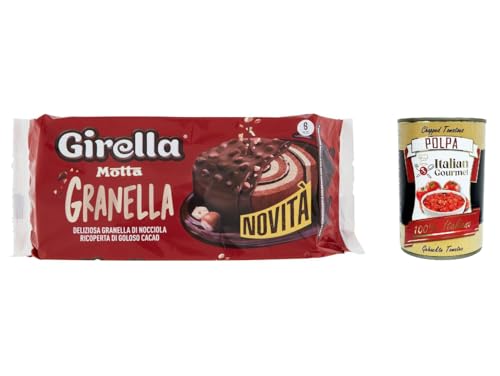 3x Motta Girella umhüllt von Kakao mit knusprigen Haselnussbröseln schokolade kuchen 240gr + Italian Gourmet polpa 400g 3x Motta Girella umhüllt von Kakao mit knusprigen Haselnussbröseln schokolade kuchen 240gr + Italian Gourmet polpa 400g von Italian Gourmet E.R.