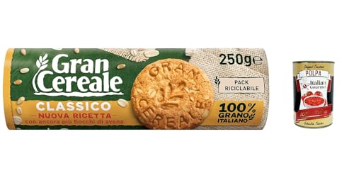 3x Mulino Bianco Gran Cereale Classico korn getreide kekse Multi Cerealien 250g + Italian Gourmet polpa 400g 3x Mulino Bianco Gran Cereale Classico korn getreide kekse Multi Cerealien 250g + Italian Gourmet polpa 400g von Italian Gourmet E.R.