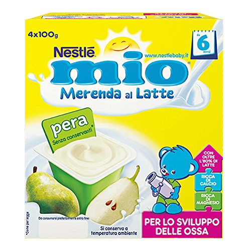 3x NESTLÉ MIO Milchsnack mit Birne, 4 x 100g+ Italian Gourmet polpa 400g 3x NESTLÉ MIO Milchsnack mit Birne, 4 x 100g+ Italian Gourmet polpa 400g von Nestlé