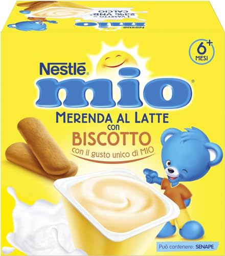 3x Nestlé Mio 6-Monats-Keks-Milch-Snack, 4 x 100 g+ Italian Gourmet polpa 400g von Italian Gourmet E.R.