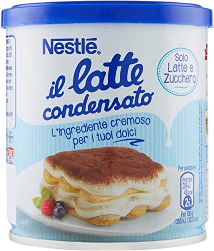 3x Nestlé il latte condensato Kondensmilch cremige Zutat für Desserts gesüßte konzentrierte Vollmilch 397g von Italian Gourmet E.R.