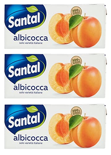 3x Parmalat Santàl Albicocca Aprikosensaft Fruchtsaft Erfrischungsgetränk Erfrischendes Getränk Brik 3x200ml von Italian Gourmet E.R.