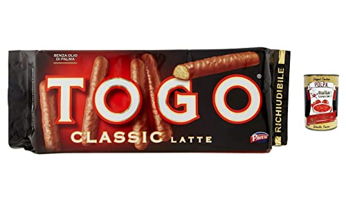 3x Pavesi Snack Togo Classic mit Milch, Keks mit Milchschokolade - 120 g + Italian gourmet polpa 400g 3x Pavesi Snack Togo Classic mit Milch, Keks mit Milchschokolade - 120 g + Italian gourmet polpa 400g von Italian Gourmet E.R.
