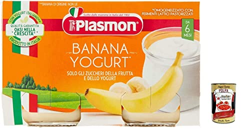 3x Plasmon Banana e Yogurt 2x120g + Italian gourmet polpa 400g von Italian Gourmet E.R.