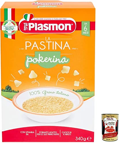 3x Plasmon Pastina Infanzia Svezzamento Dai 6 Mesi 340 Grammi + Italian Gourmet polpa 400g 3x Plasmon Pastina Infanzia Svezzamento Dai 6 Mesi 340 Grammi + Italian Gourmet polpa 400g von Italian Gourmet E.R.