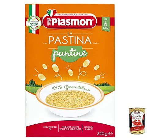 3x Plasmon Punt ine Pastina Infanzia Svezzamento Dai 6 Mesi 340 Grammi + Italian Gourmet polpa 400g von Italian Gourmet E.R.