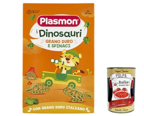 3x Plasmon pasta i Dinosauri Grano Duro e Spinaci 250 g + Italian Gourmet polpa 400g 3x Plasmon pasta i Dinosauri Grano Duro e Spinaci 250 g + Italian Gourmet polpa 400g von Italian Gourmet E.R.