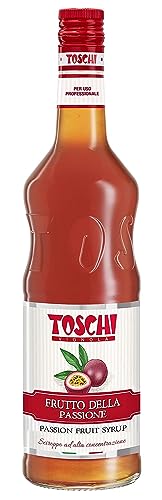 3x Toschi Frutto della passione Toschi Passionsfrucht / Maracuja Sirup für Cocktails - 1L + Italian Gourmet polpa 400g von Italian Gourmet E.R.