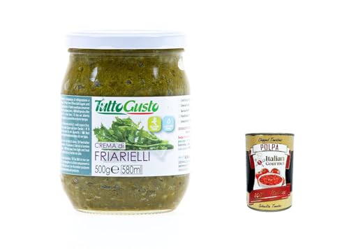 3x Tutto Gusto-Crema di Friarielli Friarielli-Creme 500gr+ Italian gourmet polpa 400g 3x Tutto Gusto-Crema di Friarielli Friarielli-Creme 500gr+ Italian gourmet polpa 400g von Italian Gourmet E.R.