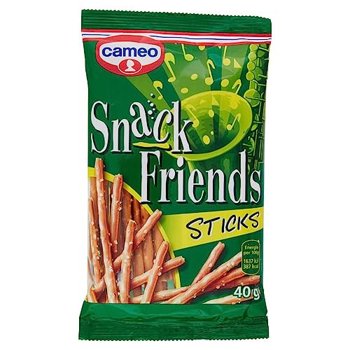 40x Cameo Snack Friends Sticks,Elsässer Sticks im 40g-Beutel + Italian Gourmet Polpa di Pomodoro 400g Dose von Italian Gourmet E.R.