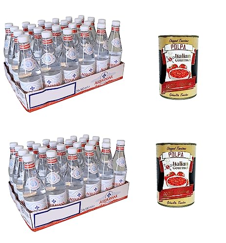 48x Acqua Panna Still Natural Mineral Water 500ml + 2x Italian gourmet polpa 400g 48x Acqua Panna Still Natural Mineral Water 500ml + 2x Italian gourmet polpa 400g von Italian Gourmet E.R.