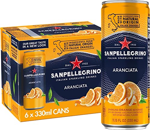 48x L'Aranciata dose 330 ml San pellegrino Orangen Limonade Original Orange + Italian Gourmet Polpa 400g von Italian Gourmet E.R.