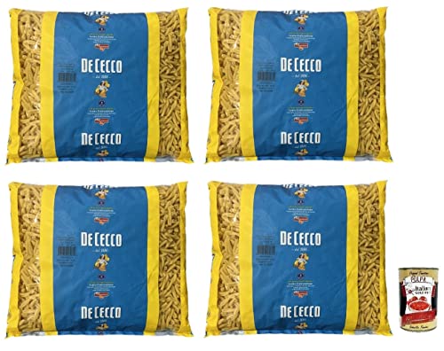 4x De Cecco Casareccia Pasta di Semola di Grano Duro Nudeln aus Hartweizengrieß 3Kg Packung + Italian Gourmet Polpa di Pomodoro 400g Dose 4x De Cecco Casareccia Pasta di Semola di Grano Duro Nudeln aus Hartweizengrieß 3Kg Packung + Italian Gourmet Polpa di Pomodoro 400g Dose von Italian Gourmet E.R.