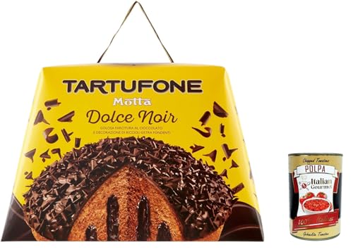 4x Motta Tartufone DolceNoir leckere Kakaofüllung bedeckt mit dunkler Schokolade 650g + Italian gourmet polpa 400g 4x Motta Tartufone DolceNoir leckere Kakaofüllung bedeckt mit dunkler Schokolade 650g + Italian gourmet polpa 400g von Italian Gourmet E.R.