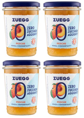 4x Zuegg Zero Pesche Pfirsiche Marmelade Jam Ohne Zuckerzusatz,Frei von Konservierungsstoffen 220g Glas + Italian Gourmet Polpa di Pomodoro 400g Dose 4x Zuegg Zero Pesche Pfirsiche Marmelade Jam Ohne Zuckerzusatz,Frei von Konservierungsstoffen 220g Glas + Italian Gourmet Polpa di Pomodoro 400g Dose von Italian Gourmet E.R.