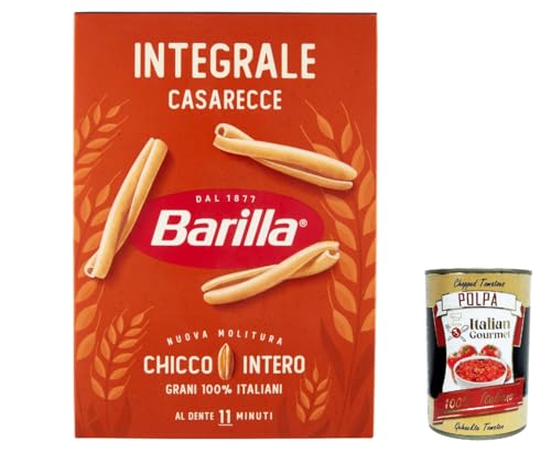 5x Pasta Barilla Casarecce integrali Vollkorn italienisch Nudeln 500g pack + Italian Gourmet polpa 400g von Italian Gourmet E.R.
