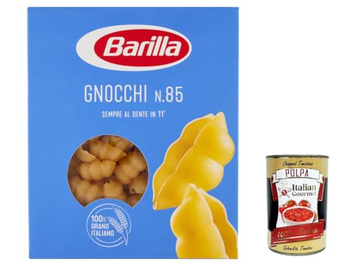 5x Pasta Barilla Gnocchi Nr. 85 italienisch Nudeln 500 g pack + Italian Gourmet polpa 400g von Italian Gourmet E.R.