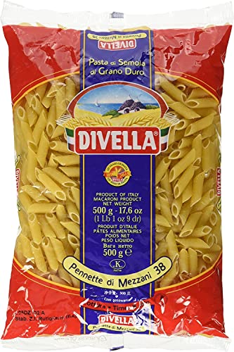 5x Pasta Divella 100% Italienisch N°38 Pennette di Mezzani 500g 5x Pasta Divella 100% Italienisch N°38 Pennette di Mezzani 500g von Italian Gourmet E.R.
