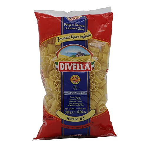5x Pasta Divella 100% Italienisch N°43 Rotelle 500g 5x Pasta Divella 100% Italienisch N°43 Rotelle 500g von Italian Gourmet E.R.