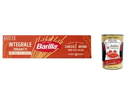 5x Pasta integrale Spaghetti Integrali Vollkorn italienisch Nudeln 500 g pack + Italian Gourmet polpa 400g 5x Pasta integrale Spaghetti Integrali Vollkorn italienisch Nudeln 500 g pack + Italian Gourmet polpa 400g von Italian Gourmet E.R.