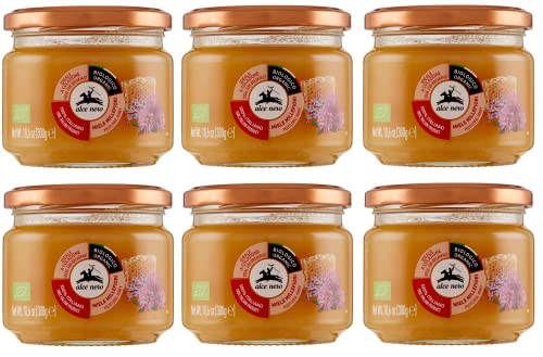 6x Alce Nero Miele Millefiori Biologico Bio-Wildblütenhonig 100 % italienischer Bio-Honig 300g 6x Alce Nero Miele Millefiori Biologico Bio-Wildblütenhonig 100 % italienischer Bio-Honig 300g von Italian Gourmet E.R.