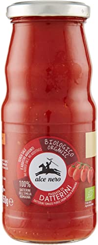 6x Alce Nero Passata di Datterini Biologica Tomaten BIO Kirschtomaten gewachsen Tomatensauce aus Italien 350g 6x Alce Nero Passata di Datterini Biologica Tomaten BIO Kirschtomaten gewachsen Tomatensauce aus Italien 350g von Italian Gourmet E.R.