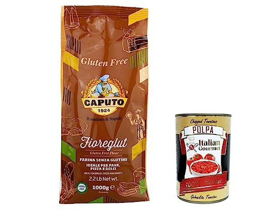 6x Antico Molino Caputo Mehl Farina senza glutine Fioreglut Glutenfrei 1Kg + Italian Gourmet polpa 400g 6x Antico Molino Caputo Mehl Farina senza glutine Fioreglut Glutenfrei 1Kg + Italian Gourmet polpa 400g von Italian Gourmet E.R.