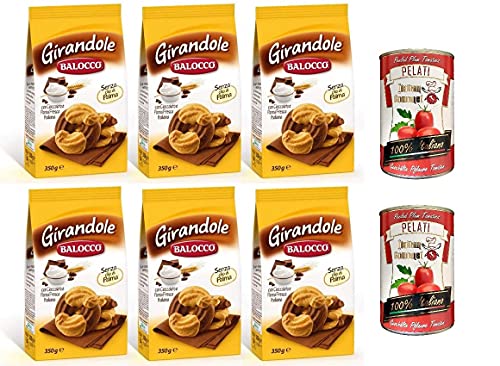 6x Balocco Girandole kekse mit Schokolade und Sahne 700g biscuits cookies + Italian Gourmet 100% italienische geschälte Tomaten dosen 2x 400g 6x Balocco Girandole kekse mit Schokolade und Sahne 700g biscuits cookies + Italian Gourmet 100% italienische geschälte Tomaten dosen 2x 400g von Italian Gourmet E.R.