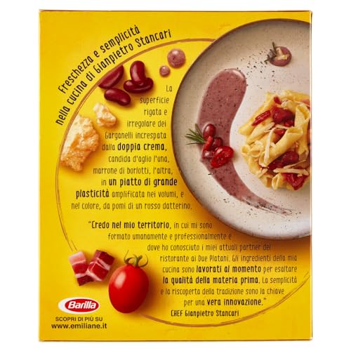 6x Barilla Pasta all' Uovo Le Emiliane Garganelli, Eiernudeln, Pasta mit Ei 250g + Italian Gourmet polpa 400g 6x Barilla Pasta all' Uovo Le Emiliane Garganelli, Eiernudeln, Pasta mit Ei 250g + Italian Gourmet polpa 400g von Italian Gourmet E.R.