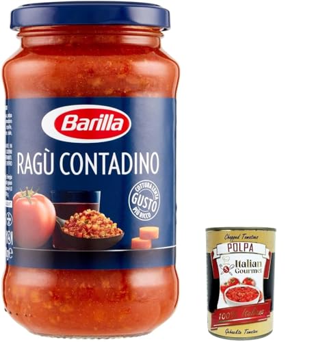 6x ragu ragù alla contadino tomatensauce mit Rotwein 400g aus italien + Italian Gourmet polpa 400g 6x ragu ragù alla contadino tomatensauce mit Rotwein 400g aus italien + Italian Gourmet polpa 400g von Italian Gourmet E.R.