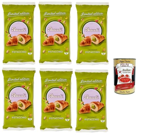 6x Bauli Croissant farcito al Pistacchio, Croissant Bauli Kuchen mit Pistazien füllung 250g + Italian Gourmet polpa 400gta 6x Bauli Croissant farcito al Pistacchio, Croissant Bauli Kuchen mit Pistazien füllung 250g + Italian Gourmet polpa 400gta von Italian Gourmet E.R.