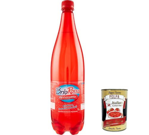 6x Brio Rossa Acqua minerale frizzante, Sprudelndes Mineralwasser 1 Lt + Italian Gourmet polpa 400g 6x Brio Rossa Acqua minerale frizzante, Sprudelndes Mineralwasser 1 Lt + Italian Gourmet polpa 400g von Italian Gourmet E.R.