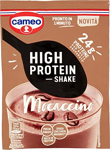 6x Cameo High Protein drink Shake Moccaccino voller Proteine, 28g 6x Cameo High Protein drink Shake Moccaccino voller Proteine, 28g von Italian Gourmet E.R.