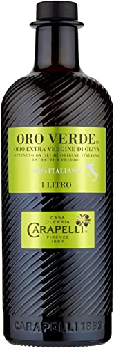 6x Carapelli Oro Verde 100% italienisches natives Olivenöl extra, 1L + Italian Gourmet Polpa 400g von Italian Gourmet E.R.