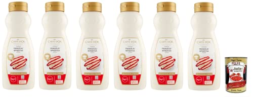 6x Carte d’Or Topping Fragola,Süße Sauce mit Erdbeergeschmack zur Dekoration von Kuchen und Eiscreme 1Kg + Italian Gourmet Polpa di Pomodoro 400g Dose 6x Carte d’Or Topping Fragola,Süße Sauce mit Erdbeergeschmack zur Dekoration von Kuchen und Eiscreme 1Kg + Italian Gourmet Polpa di Pomodoro 400g Dose von Italian Gourmet E.R.