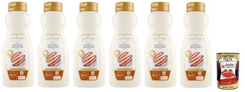 6x Carte d’Or Topping Nocciola,Süße Sauce mit Haselnussgeschmack zur Dekoration von Kuchen und Eiscreme 1Kg + Italian Gourmet Polpa di Pomodoro 400g Dose 6x Carte d’Or Topping Nocciola,Süße Sauce mit Haselnussgeschmack zur Dekoration von Kuchen und Eiscreme 1Kg + Italian Gourmet Polpa di Pomodoro 400g Dose von Italian Gourmet E.R.