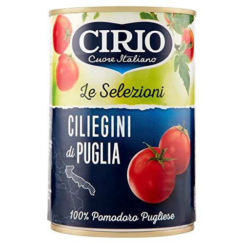 6x Cirio Ciliegini di Puglia Die Kirschtomaten Puglia Die Kirschtomaten 400 G von Italian Gourmet E.R.