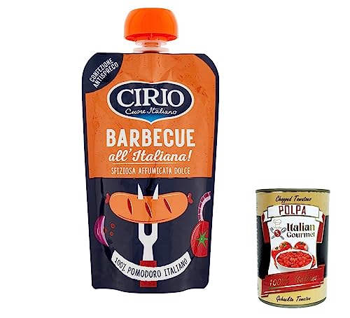 6x Cirio salsa barbecue all'italiana, gluten free, Italienische Barbeque -BBQ Sauce 120g + Italian Gourmet polpa 400g 6x Cirio salsa barbecue all'italiana, gluten free, Italienische Barbeque -BBQ Sauce 120g + Italian Gourmet polpa 400g von Italian Gourmet E.R.