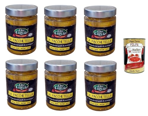 6x Ciro Curcio Pomodorino Giallo di Montagna "La Pacchetella" 370ml+ Italian Gourmet polpa 400g 6x Ciro Curcio Pomodorino Giallo di Montagna "La Pacchetella" 370ml+ Italian Gourmet polpa 400g von Italian Gourmet E.R.