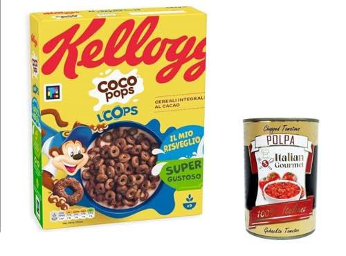 6x Coco Pops loops, knuspriges Schokoladenmüsli 285g + Italian Gourmet polpa 400g 6x Coco Pops loops, knuspriges Schokoladenmüsli 285g + Italian Gourmet polpa 400g von Italian Gourmet E.R.