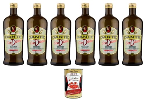 6x Dante conDisano Gewürz auf Basis von Pflanzenölen und nativem Olivenöl extra (15%)+ Italian Gourmet polpa 400g von Italian Gourmet E.R.