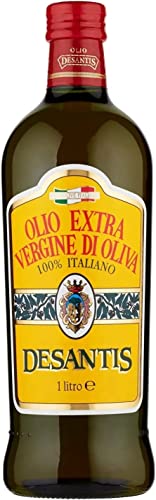 6x De Santis 100% Italiano 100% italienisches natives Olivenöl extra 1 Lt + Italian Gourmet Polpa 400g von Italian Gourmet E.R.