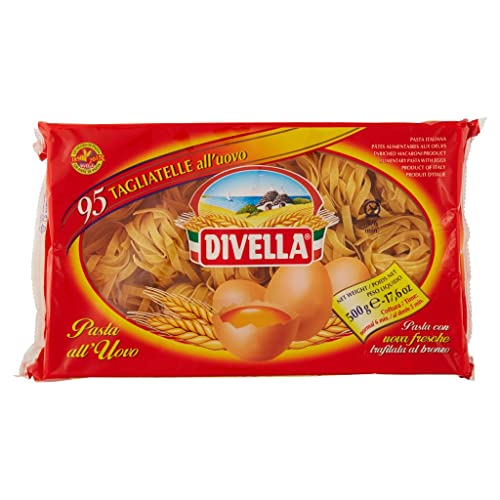 6x Divella Tagliatelle all'uovo n. 95 Nudeln mit ei 500 g 6x Divella Tagliatelle all'uovo n. 95 Nudeln mit ei 500 g von Italian Gourmet E.R.