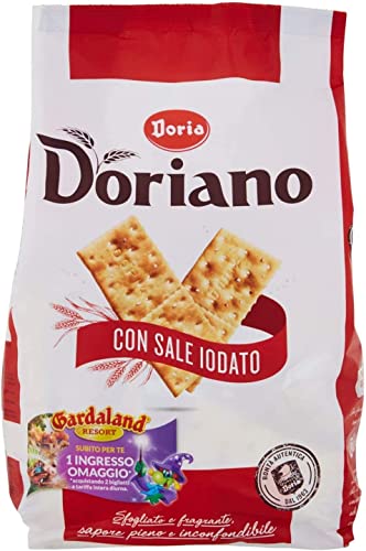 6x Doria Doriano Crackers salati Salzgebäck gesalzen 700g kekse gebäck von Italian Gourmet E.R.