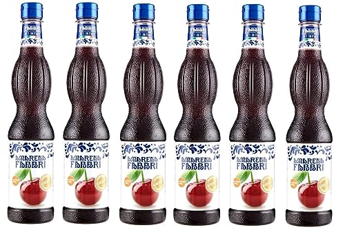 6x Fabbri Sciroppo di Amarena Syrup Schwarzkirsche Sirup Ideal für Cocktails und Getränke Alkoholfreie Getränke PET 560ml + Italian Gourmet polpa 400g 6x Fabbri Sciroppo di Amarena Syrup Schwarzkirsche Sirup Ideal für Cocktails und Getränke Alkoholfreie Getränke PET 560ml + Italian Gourmet polpa 400g von Italian Gourmet E.R.