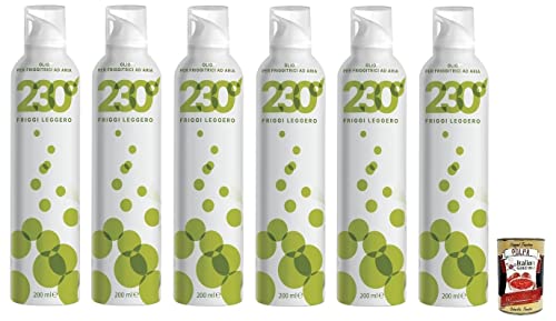 6x Fratelli Mantova Olio Friggi Leggero 230°,Luftfritteusen Öl,200ml Sprühöl + Italian Gourmet Polpa di Pomodoro 400g Dose 6x Fratelli Mantova Olio Friggi Leggero 230°,Luftfritteusen Öl,200ml Sprühöl + Italian Gourmet Polpa di Pomodoro 400g Dose von Italian Gourmet E.R.