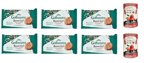 6x Galbusera Buoni così Kekse hafer und reis snack 300g + Italian Gourmet 100% italienische geschälte Tomaten dosen 2x 400g 6x Galbusera Buoni così Kekse hafer und reis snack 300g + Italian Gourmet 100% italienische geschälte Tomaten dosen 2x 400g von Italian Gourmet E.R.